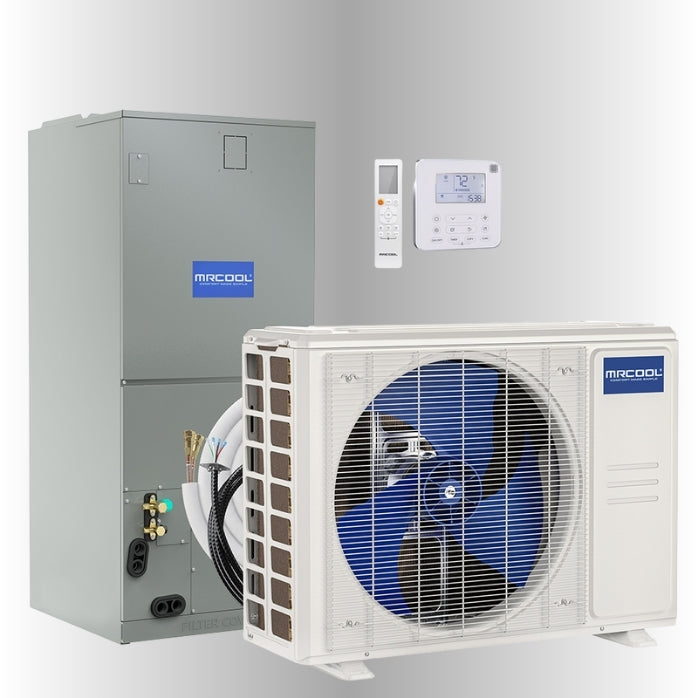 1.5 Ton/18k BTU MRCOOL® VersaPro® 2nd Generation Central Ducted Heat Pump Condenser & Air Handler Bundle