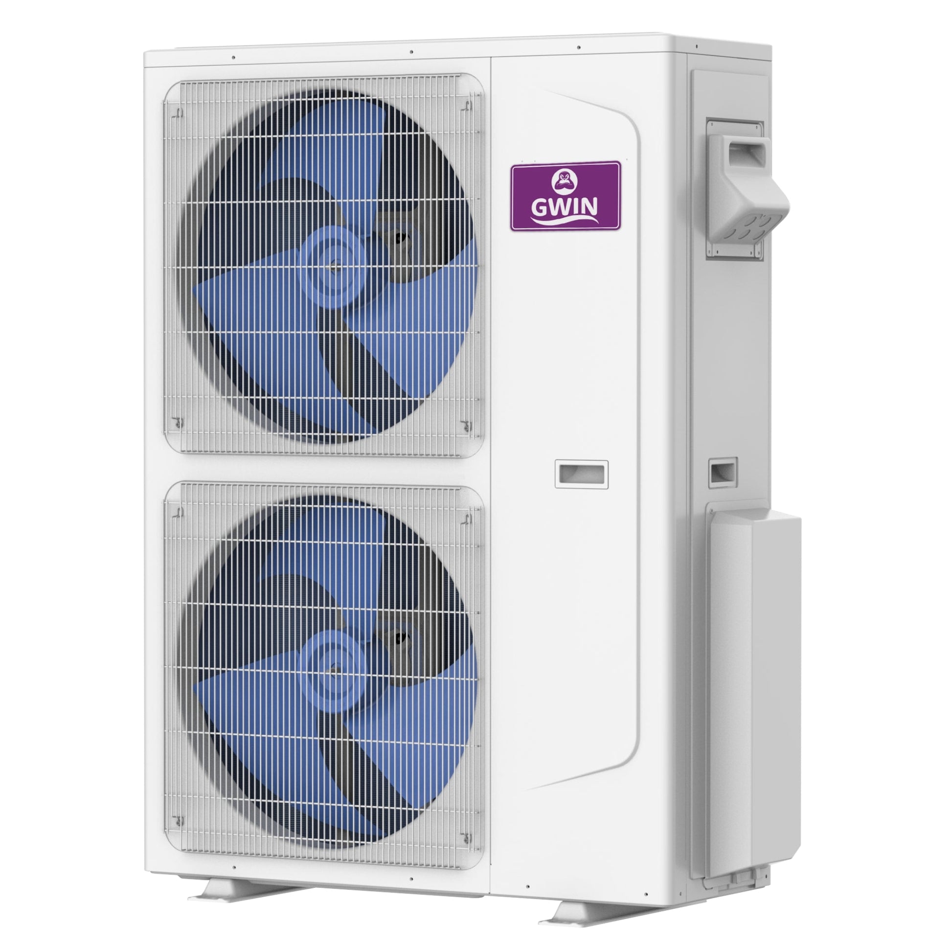 GWIN 45k BTU 22 SEER2 230V Three Zone Ductless Mini Split Complete System Condenser Only Right Facing View