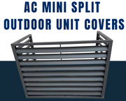 AC Brackets Mini Split Condenser Metal Cover